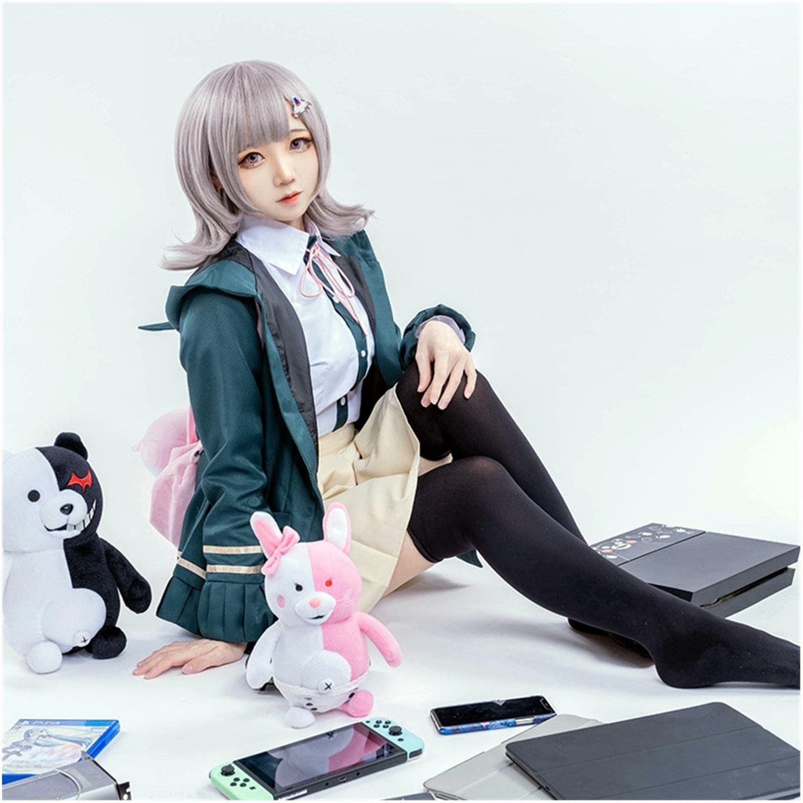 Amazon | [Essri] 七海千秋 コスプレ衣装 スーパーダンガンロンパ